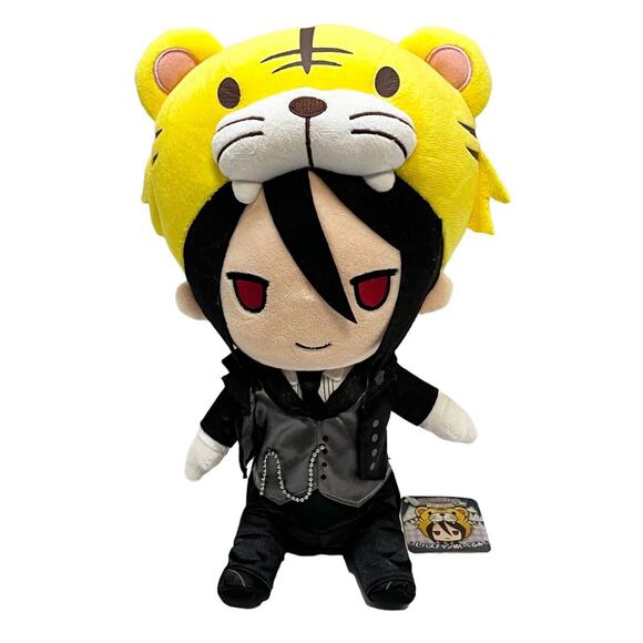 Kyroshitsuji Other - Ichiban Kuji Black Butler Book of Circus Sebastian Plush Michaelis Tiger NWT